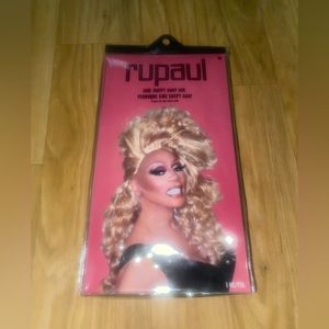 Brand New Rupaul Side Swept Away Wig
